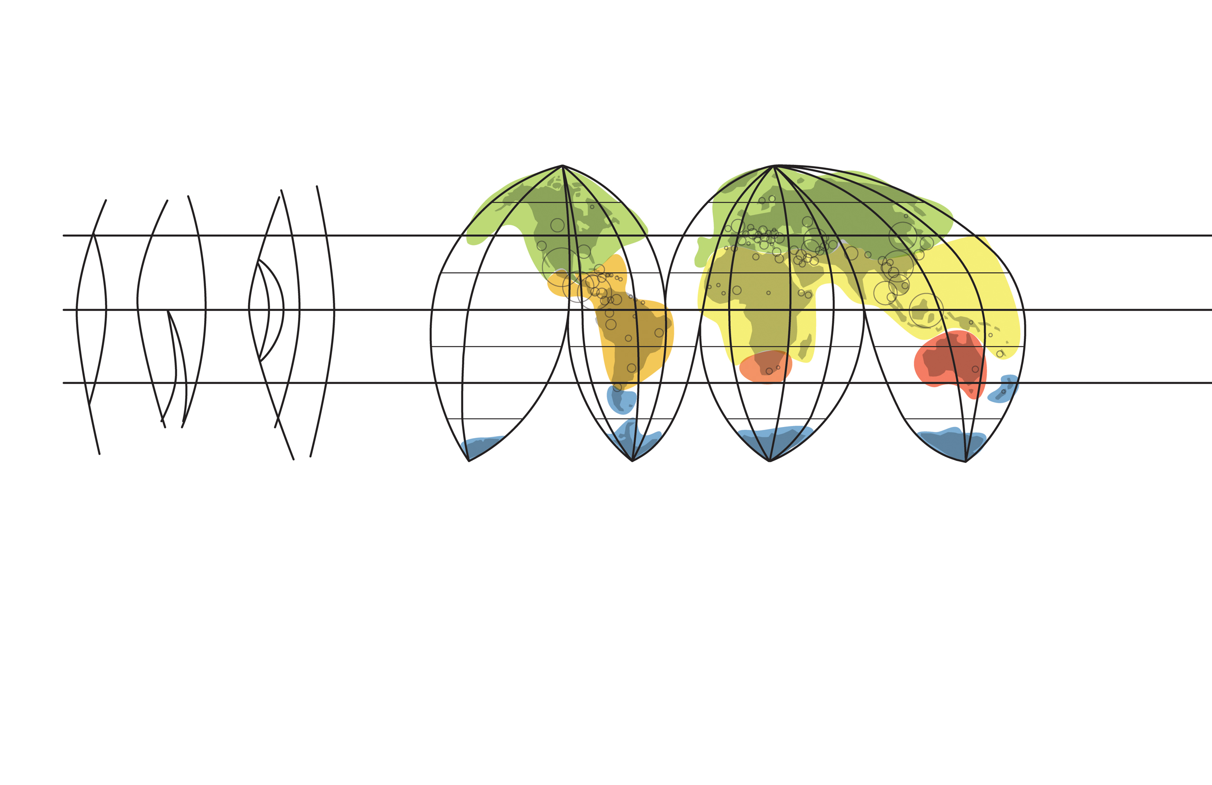 Goode's homolosine projection