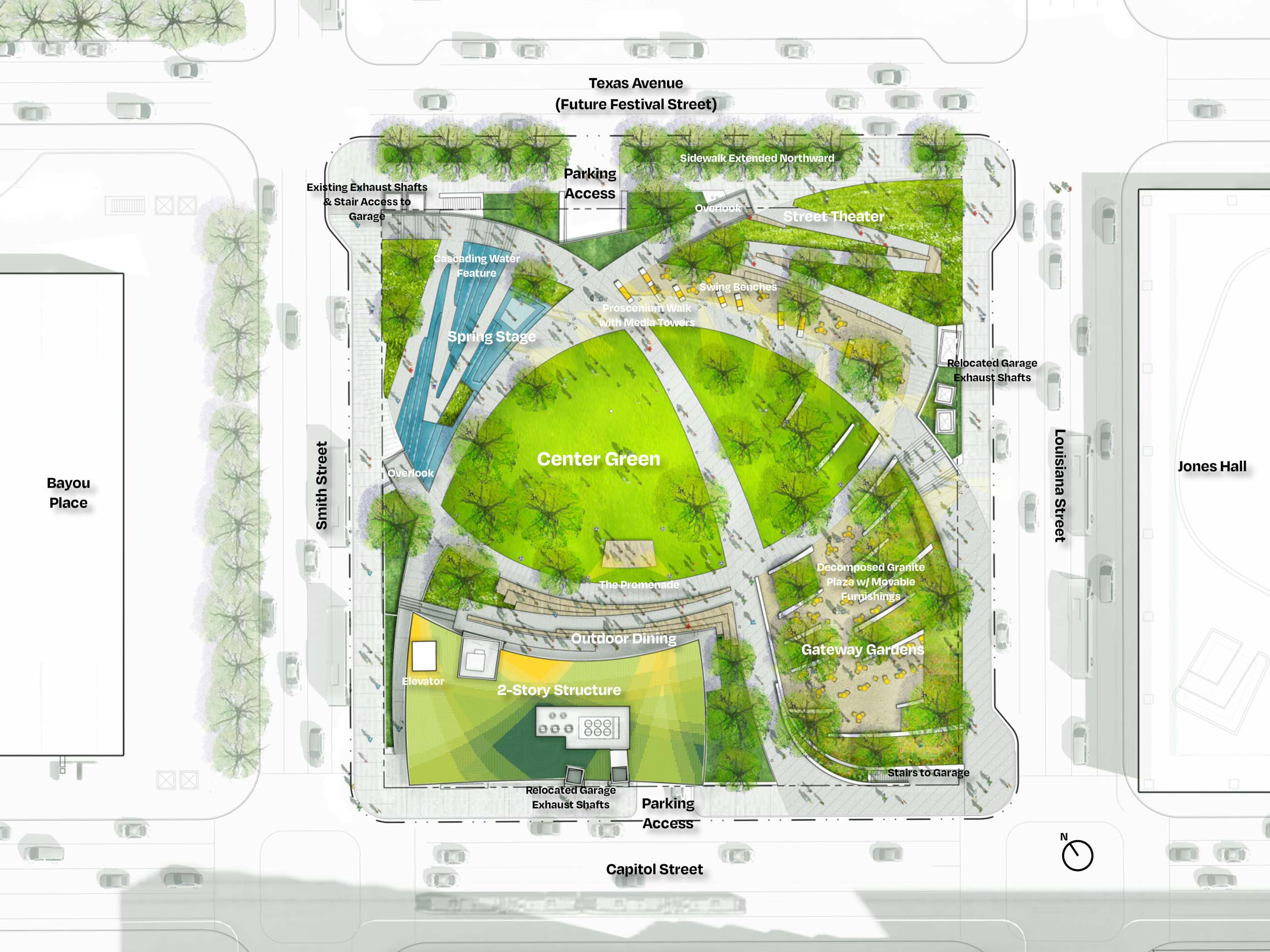 Lynn Wyatt Square Site Plan