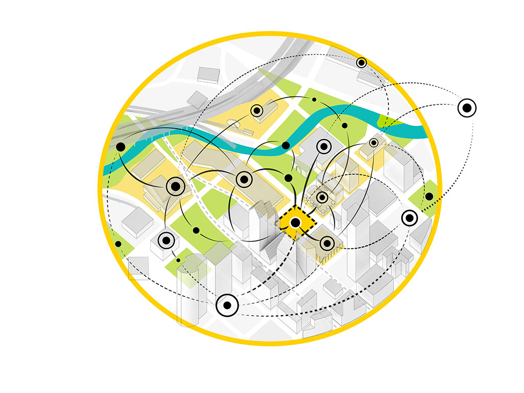 Lynn Wyatt Square park design diagram