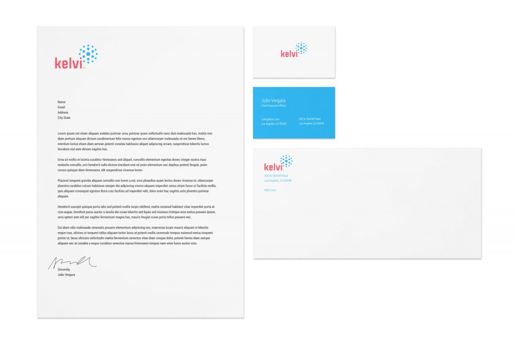 Kelvi branding package