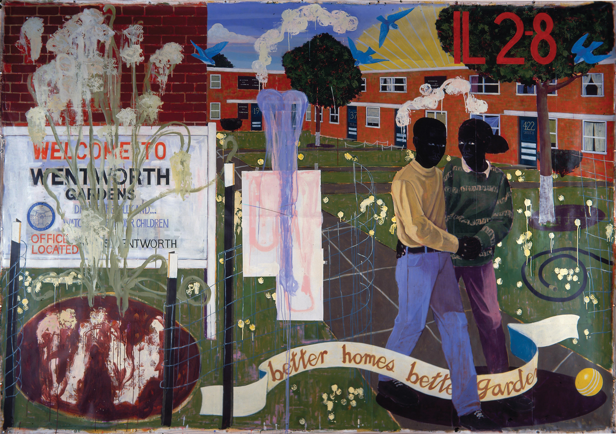 Better Homes, Better Gardens. Kerry James Marshall. 1994.