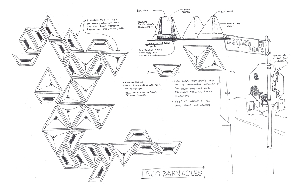 Bug Barnacles Design Sketch