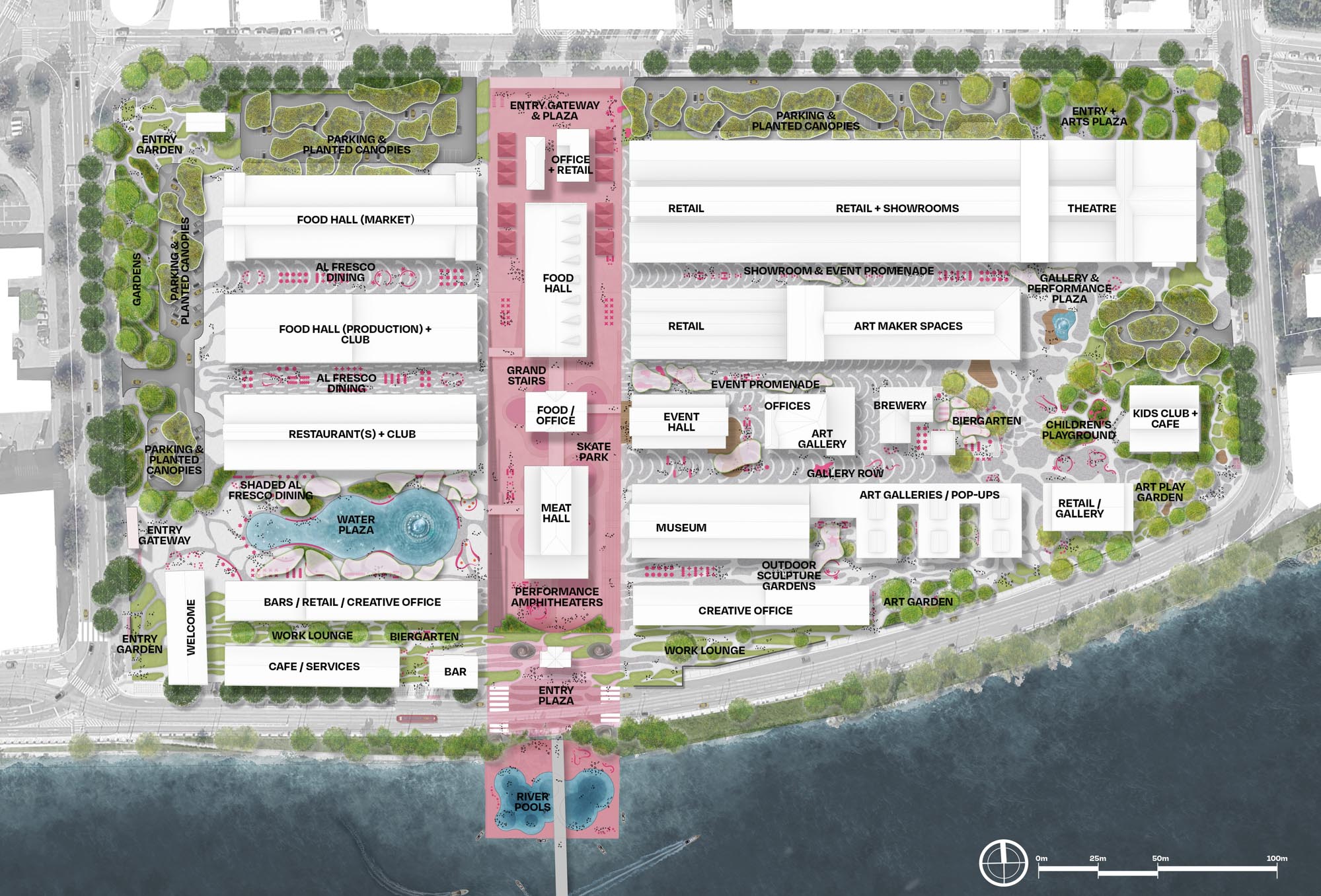 Prague market site plan