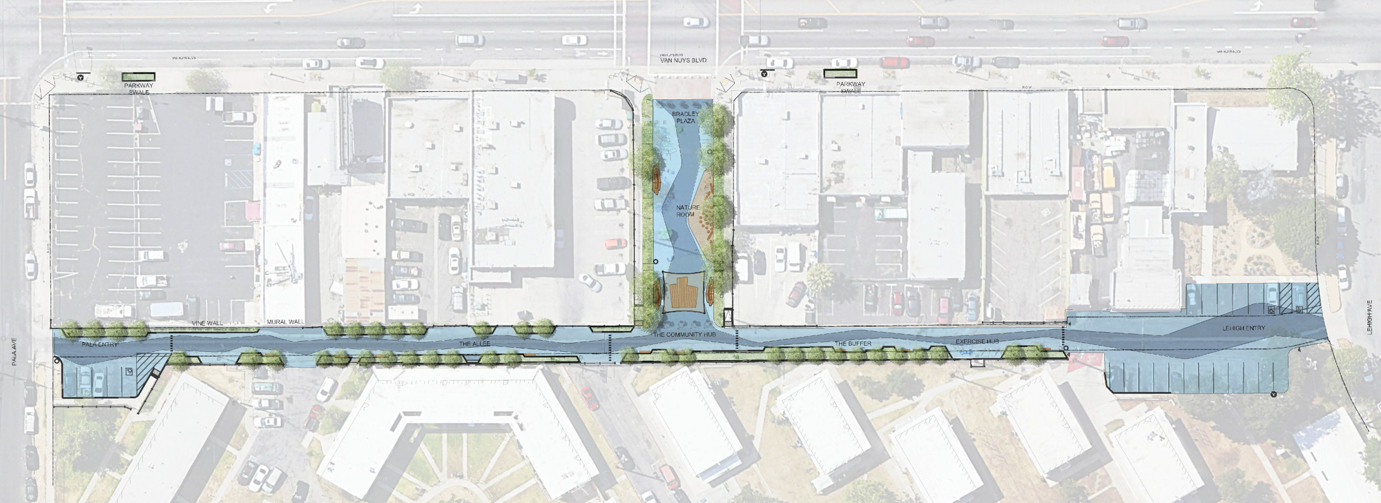 Bradley Green Alley Site Plan