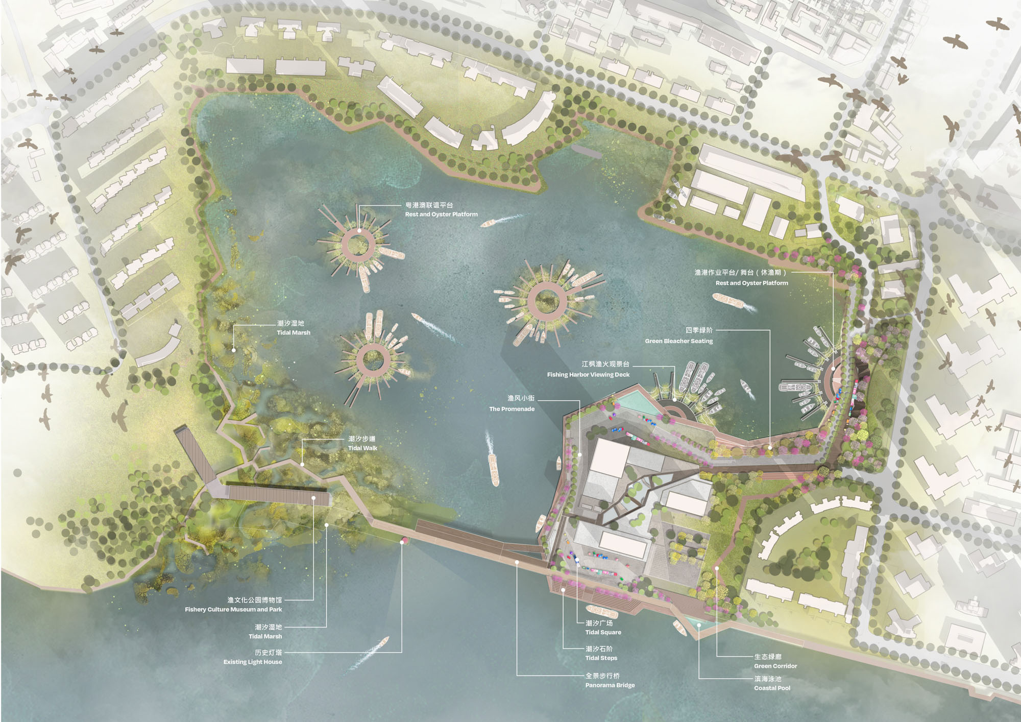 Shekou Fishing Port Site PLan