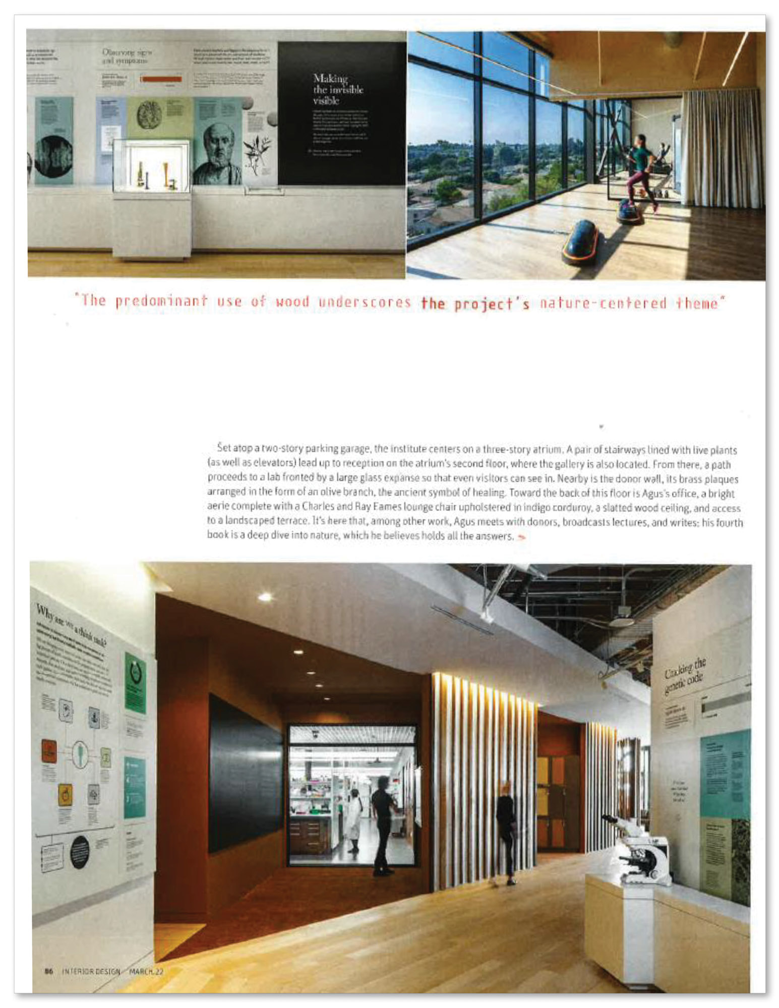 Interior Design Mag spread