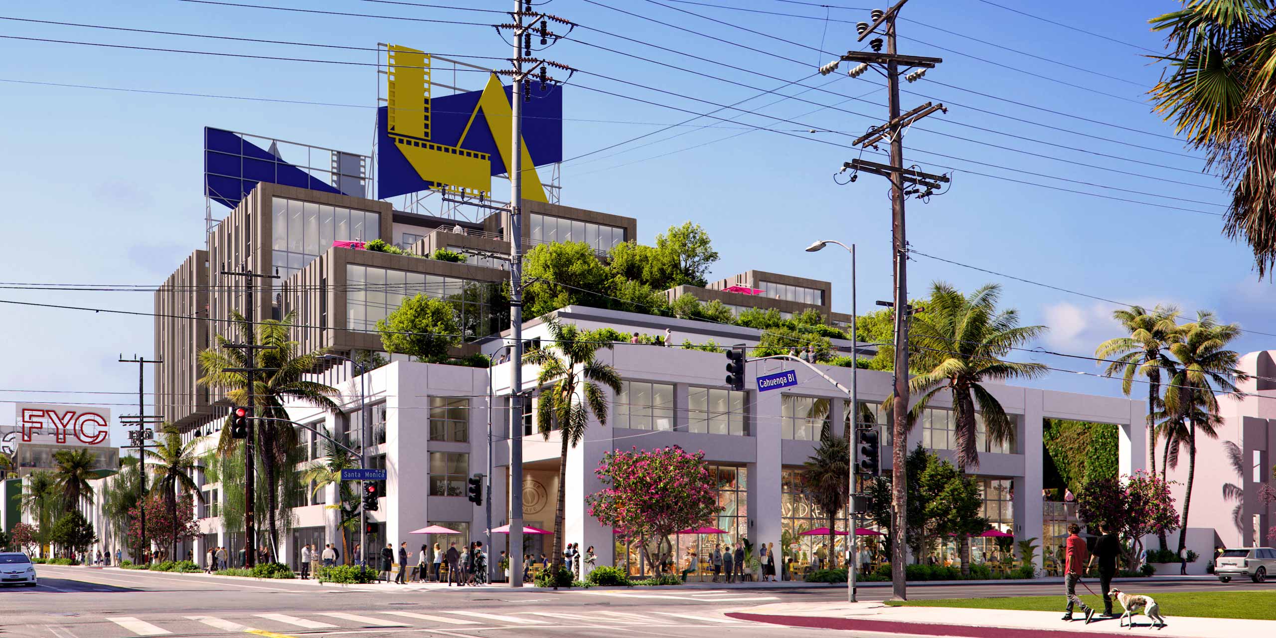 Street view of Echelon at Television City