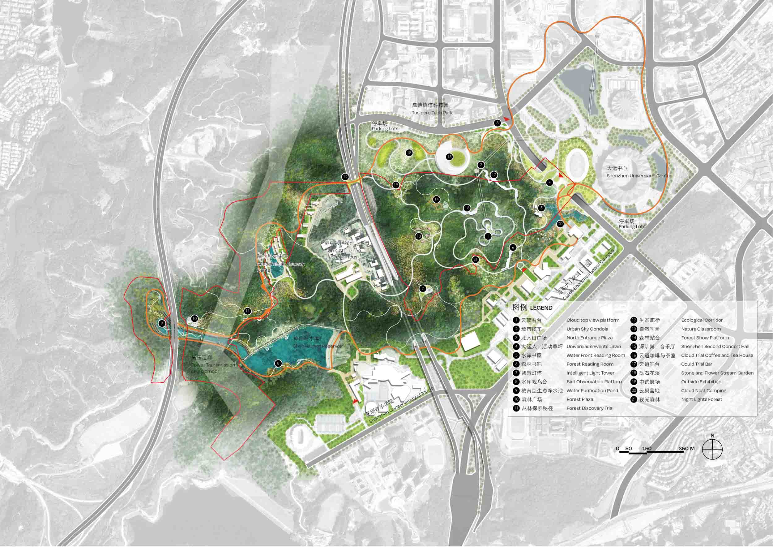 Universiade i-Park Illustrative Masterplan