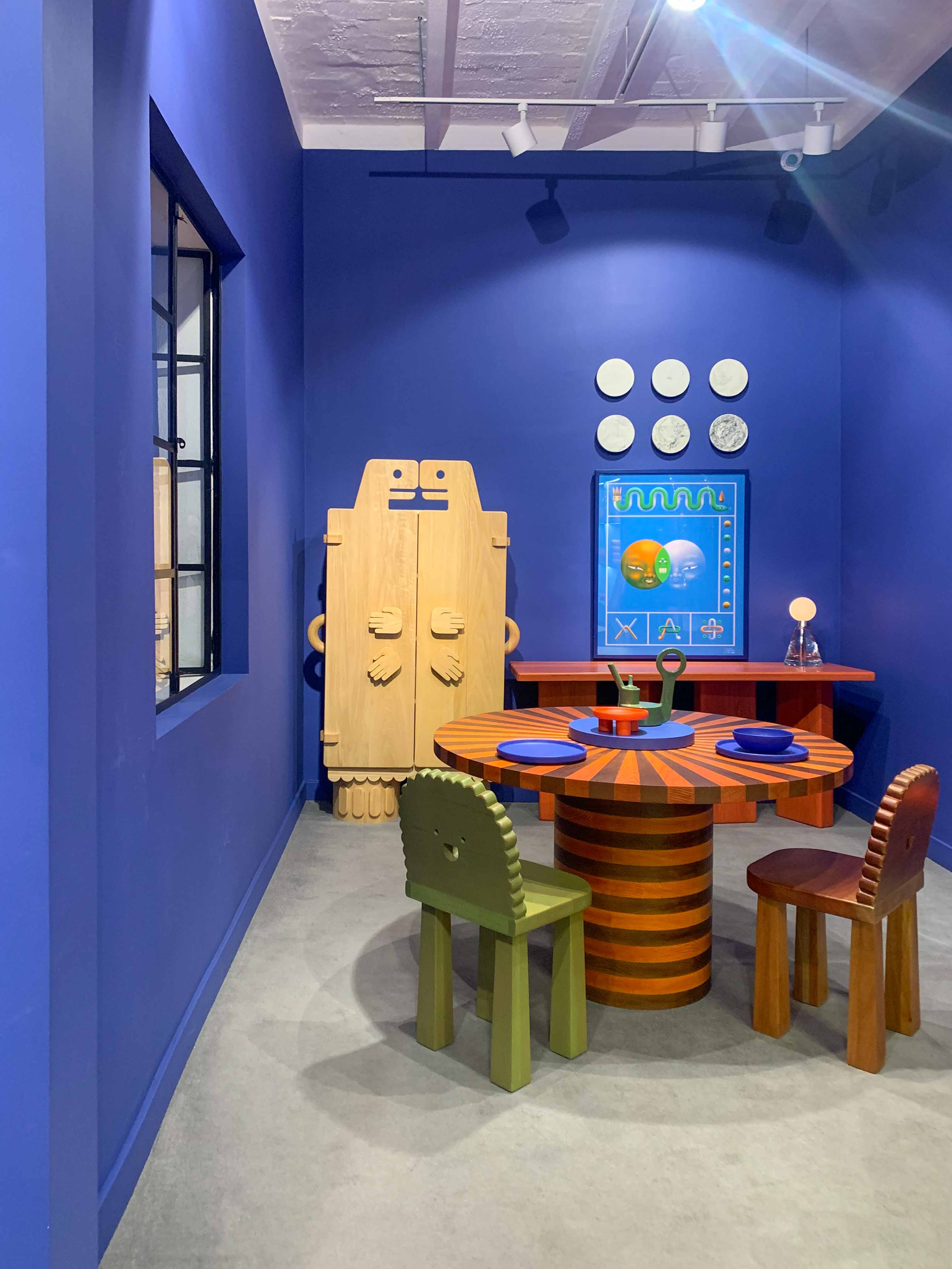Furniture showroom at Mexico Territorio Creativo's Design Week