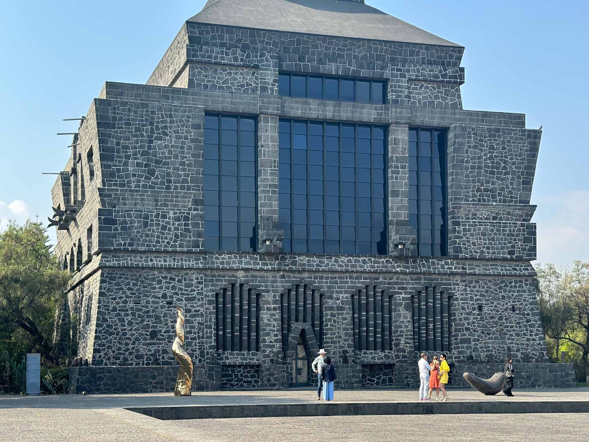 Exterior view of the Museo Anahuacalli