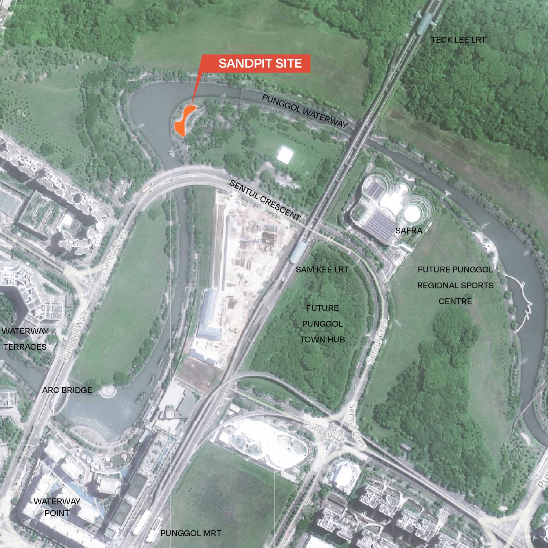 Punggol Playpal site context plan