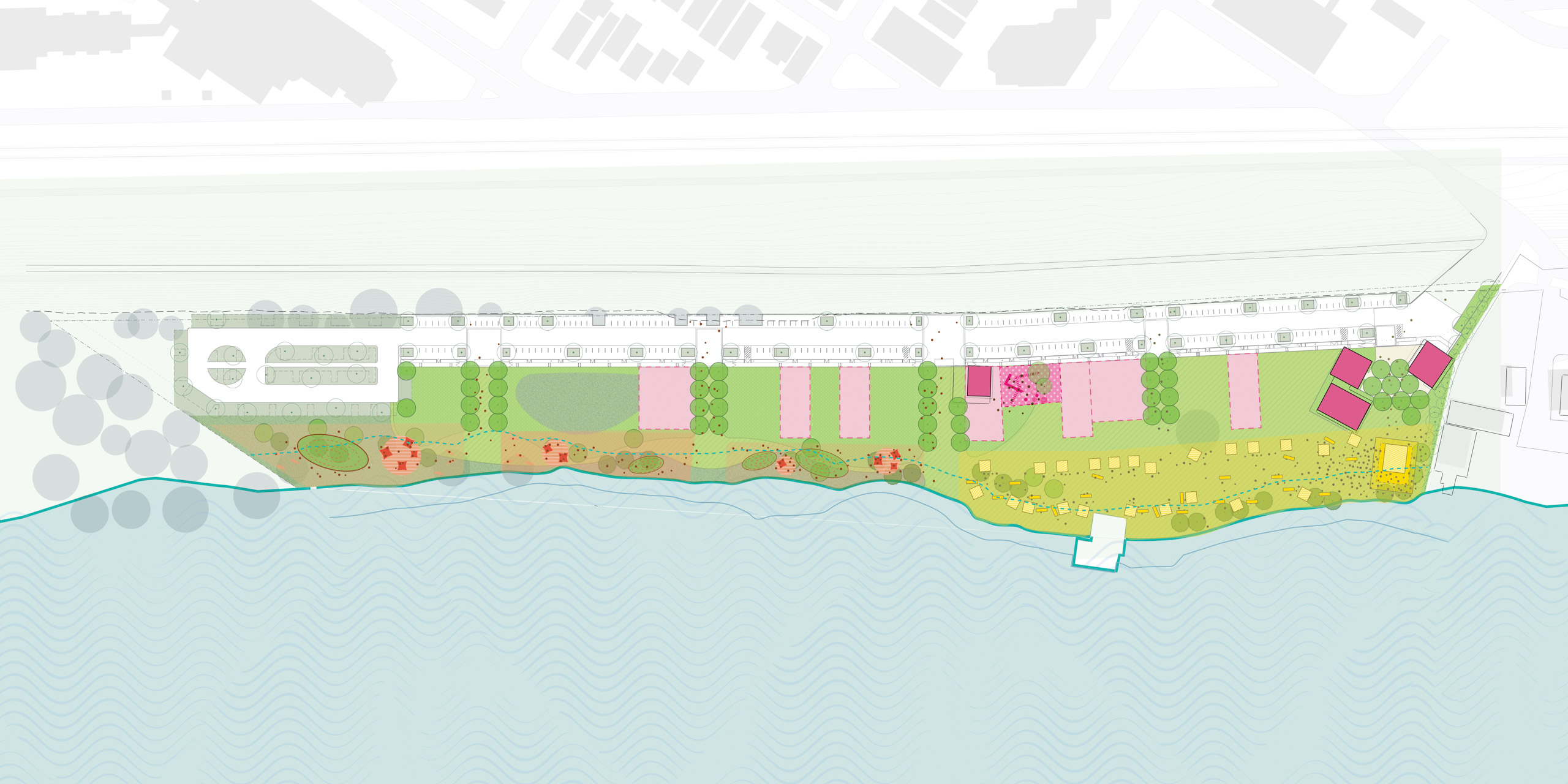 The Batture Site Plan