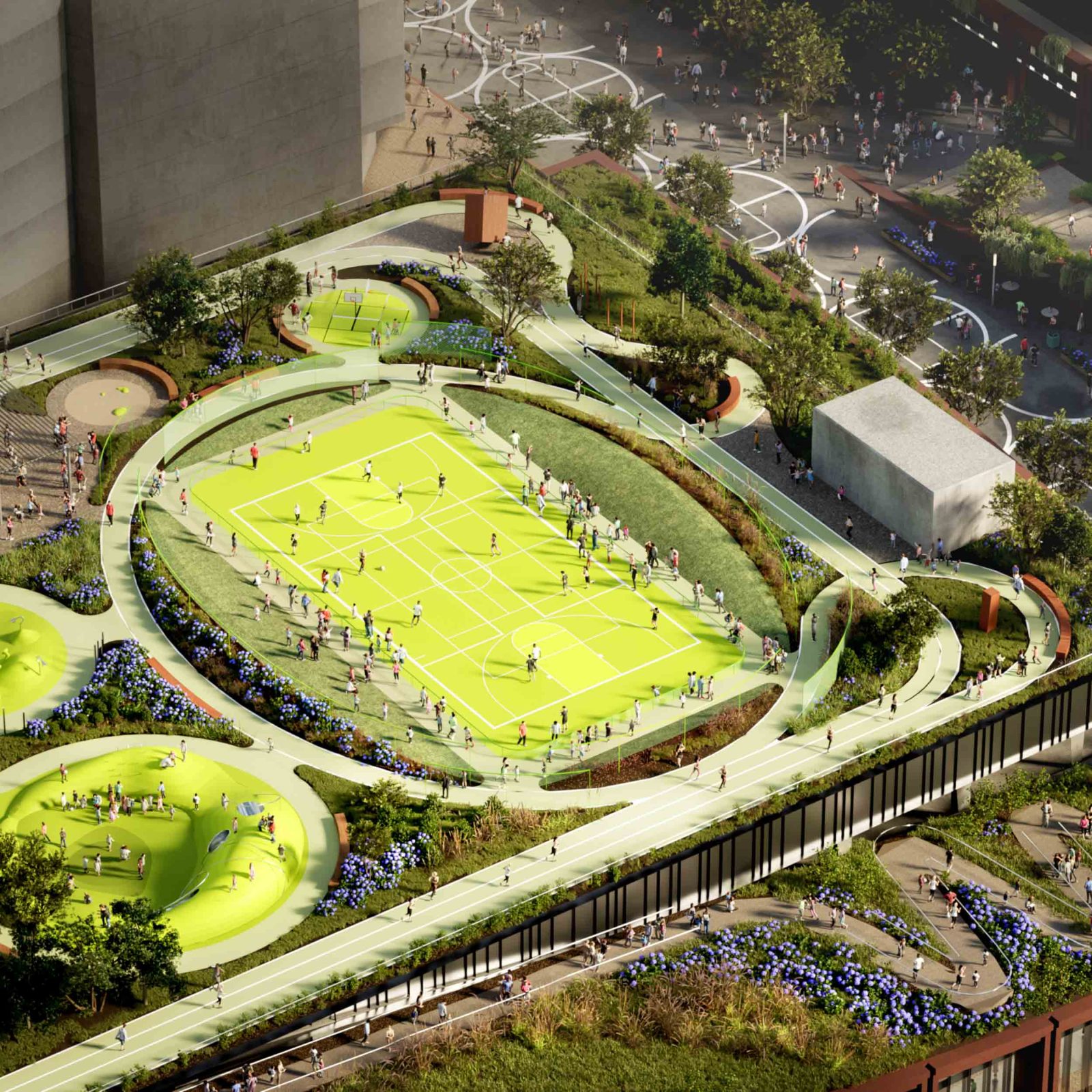 The 1901 Project: Transforming Chicago's West Side - United Center - RIOS